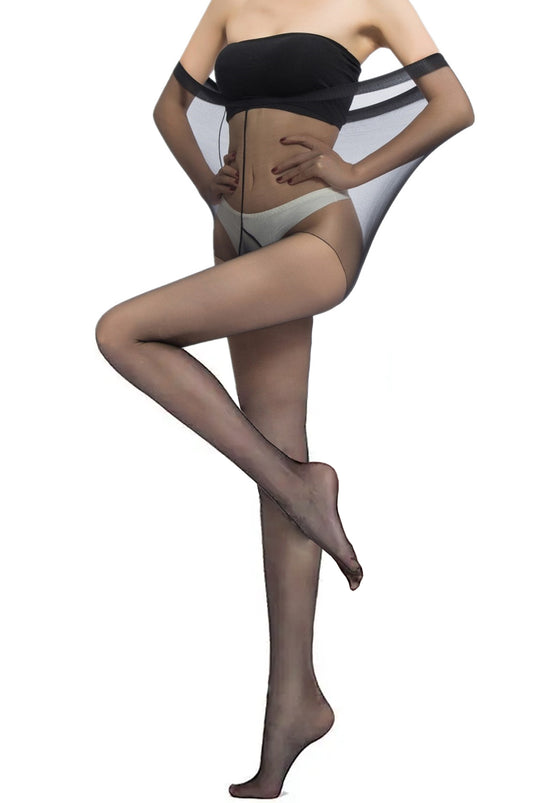 Dres rezistent la rupere, Linovit®, Anti-desirare,15 DEN, One Size, Negru - Linovit Store