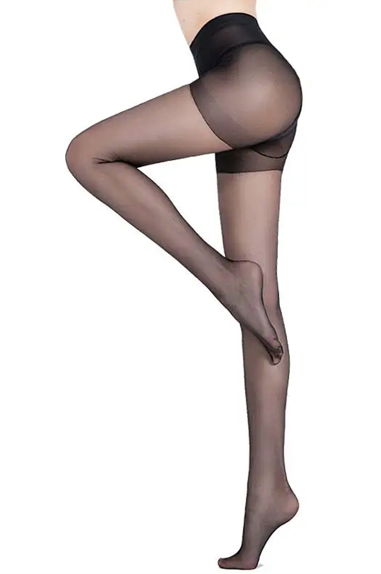 Dres rezistent la rupere, Linovit®, Anti-desirare,15 DEN, One Size, Negru - Linovit Store