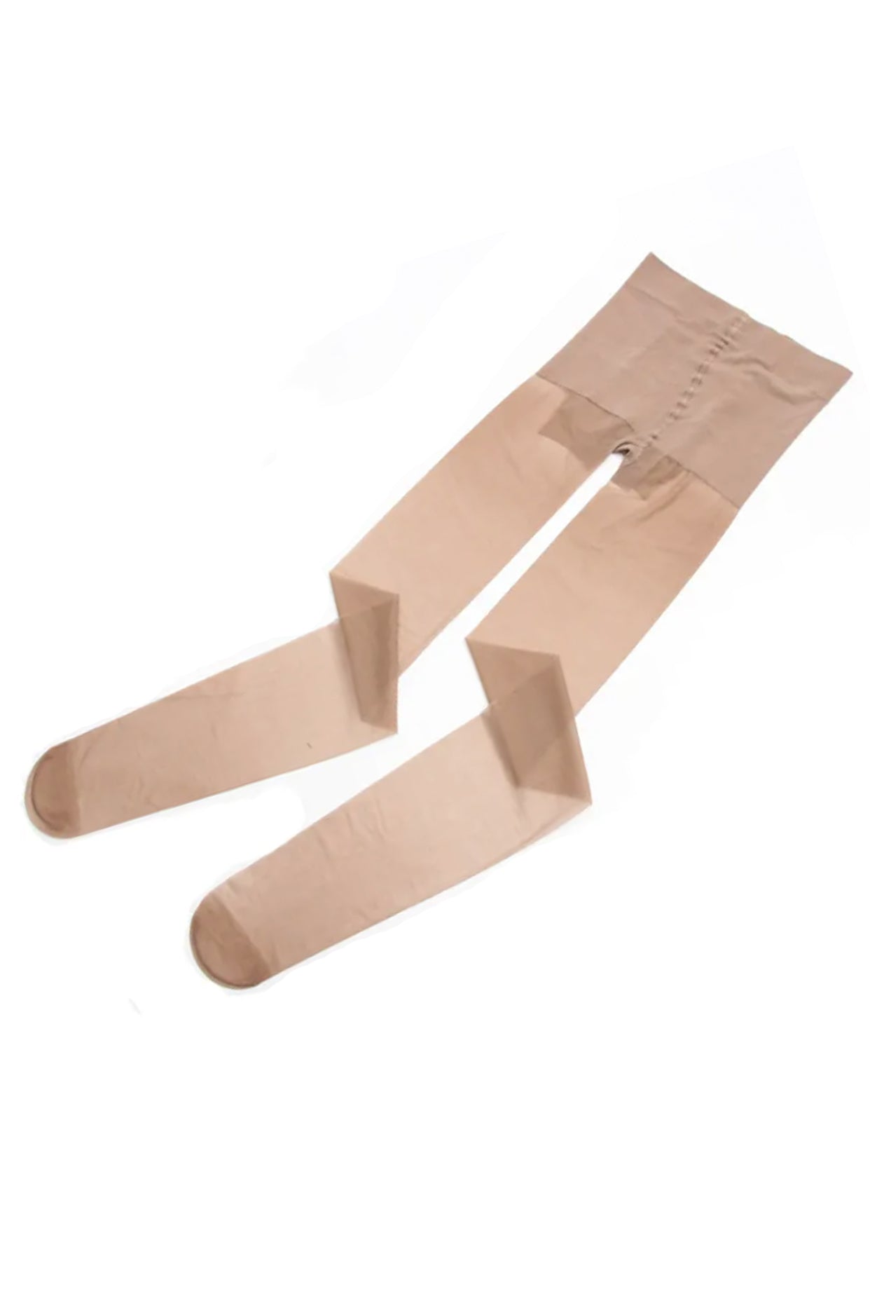 Dres rezistent la rupere, Linovit®, Anti-desirare,15 DEN, One Size, Bej - Linovit Store