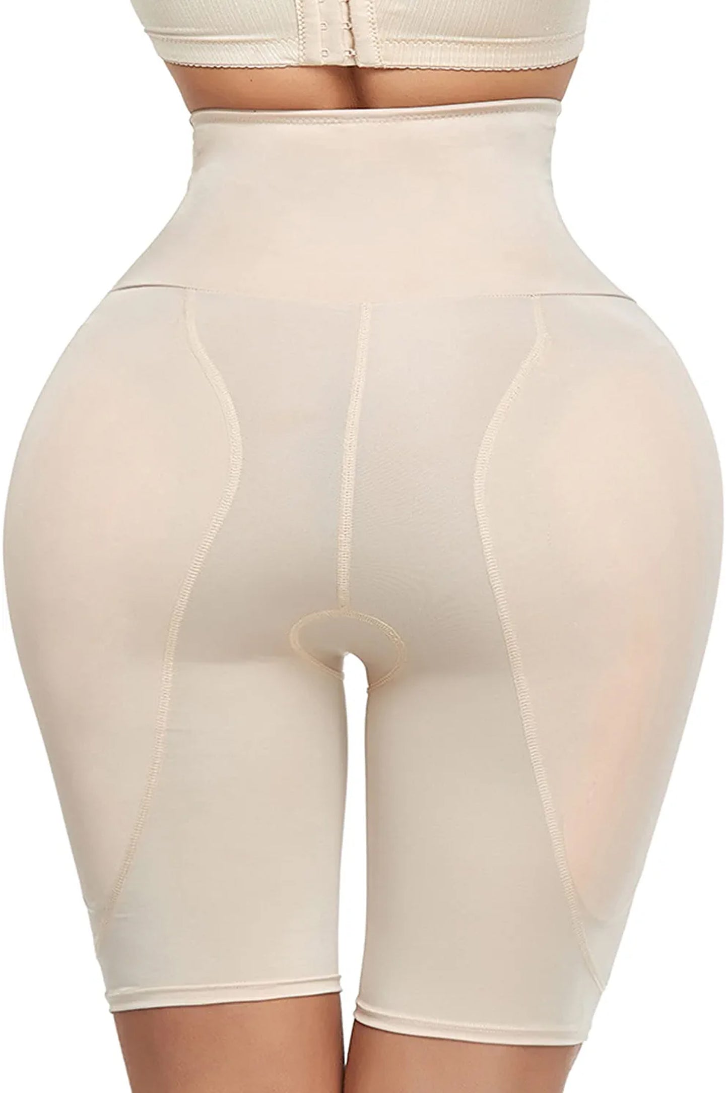 Chiloți modelatori push-up pentru fese și șolduri, Efect clepsidră - Bej - Linovit Store
