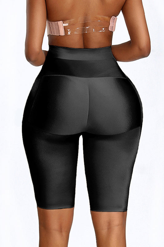 Colanți modelatori cu efect de push-up, Buttlifter - Negru - Linovit Store