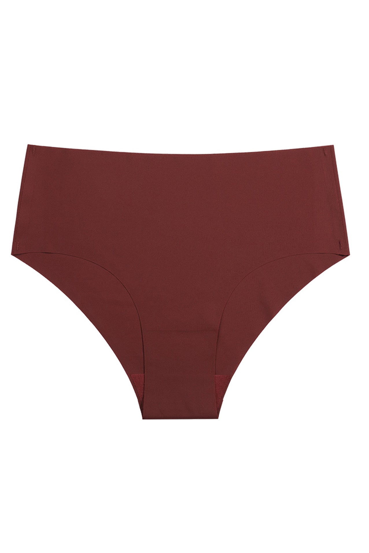 Chiloți Damă Silvia, Talie înaltă, Fără cusături, Violet Prună - Linovit Store
