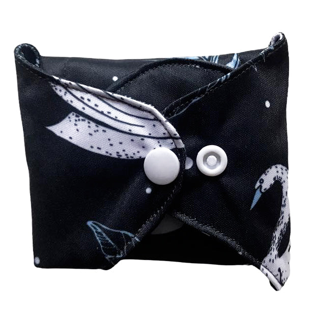 Absorbant Reutilizabil, marimea M, Negru/Albastru - Linovit Store