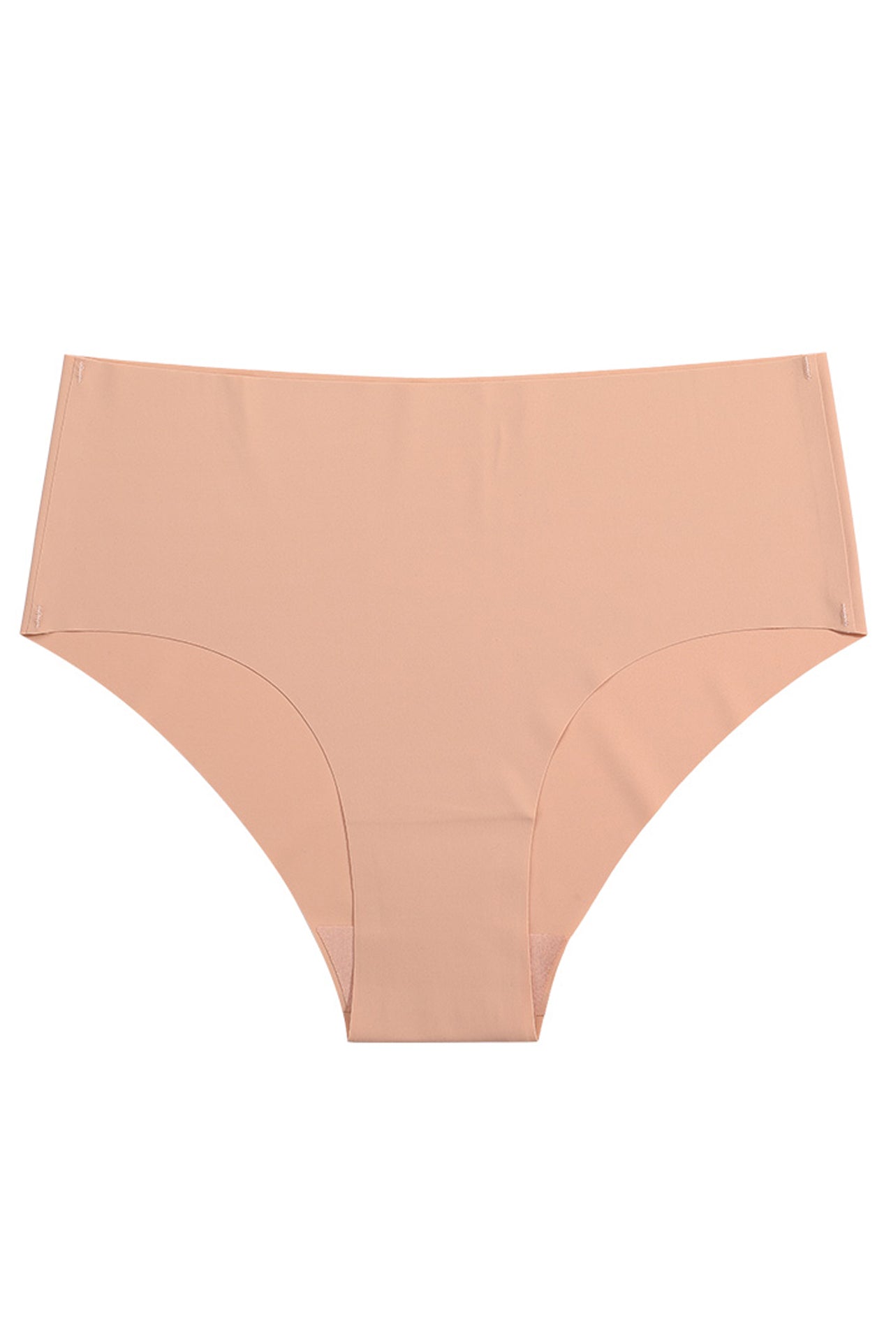 Chiloți Damă Silvia, Talie înaltă, Fără cusături, Roz Piersică - Linovit Store