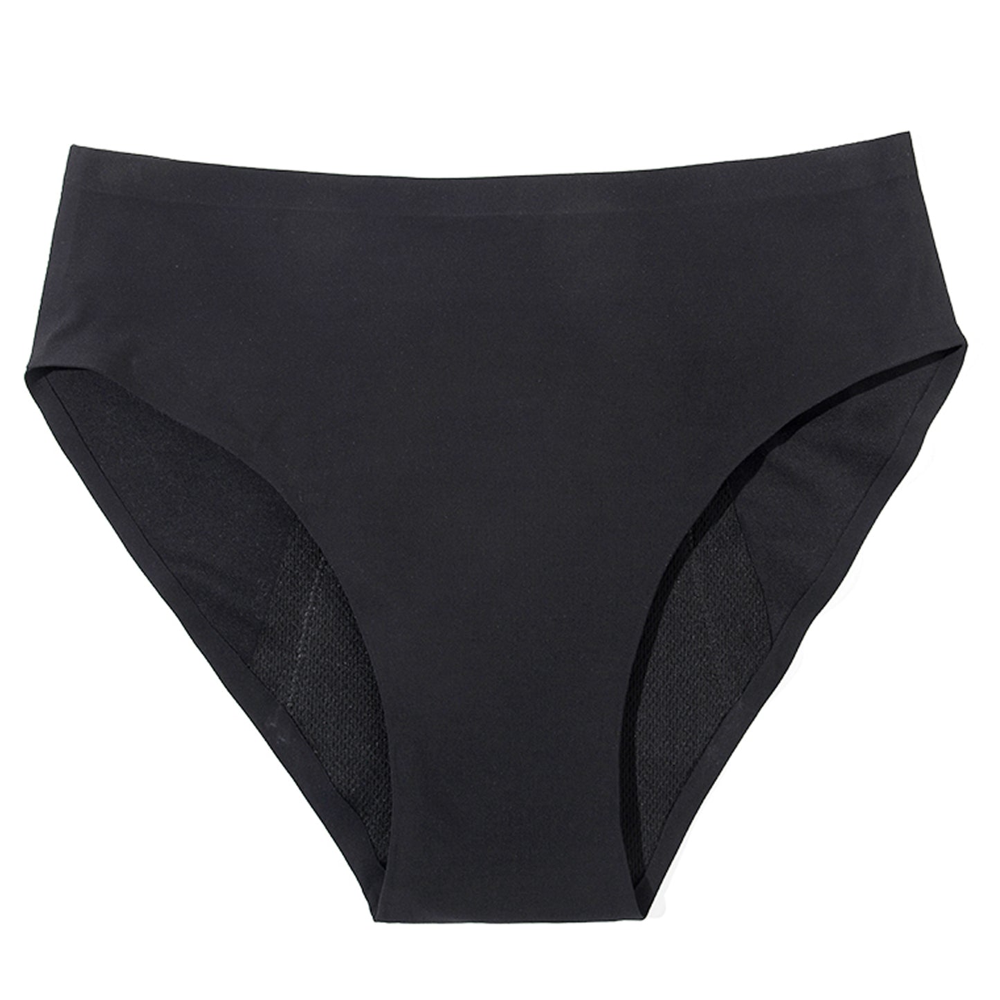 Chiloți Menstruali cu Cusături Lipite - Negru - Linovit Store