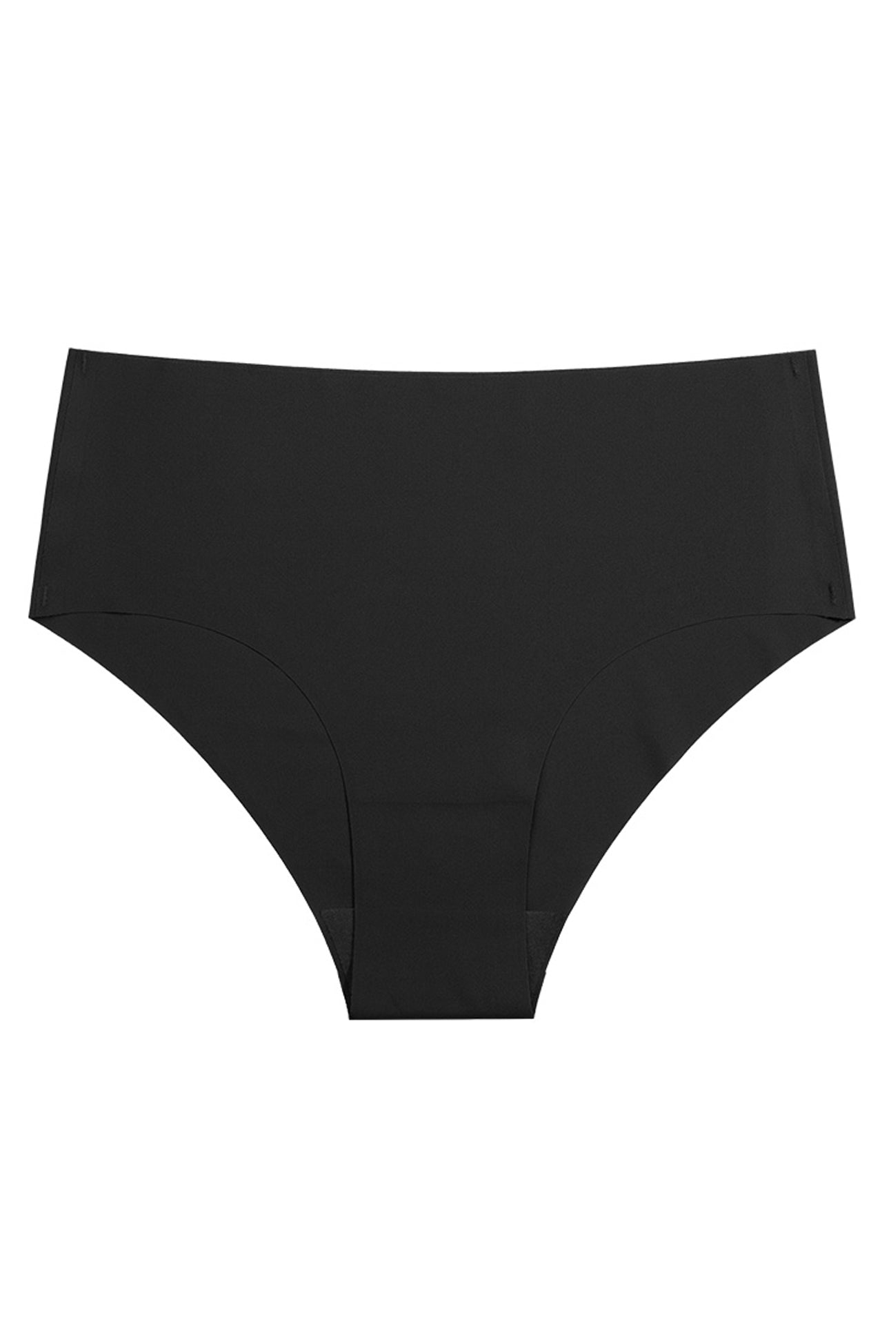 Chiloți Damă Silvia, Talie înaltă, Fără cusături, Negru - Linovit Store