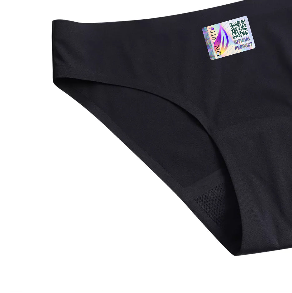 Chiloți Menstruali Model Slip - Negru - Linovit Store