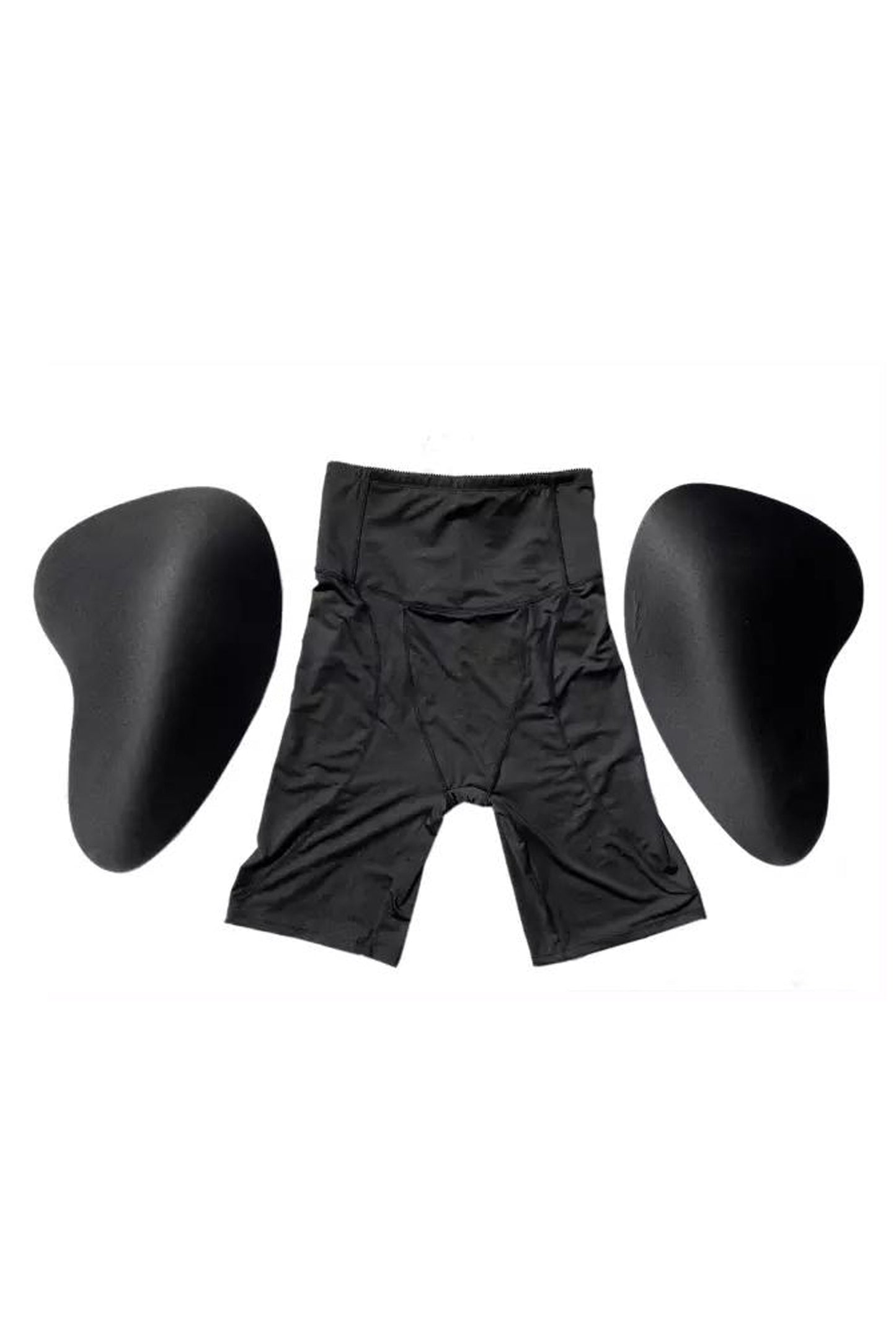 Chiloți modelatori push-up pentru fese și șolduri, Efect clepsidră - Negru - Linovit Store