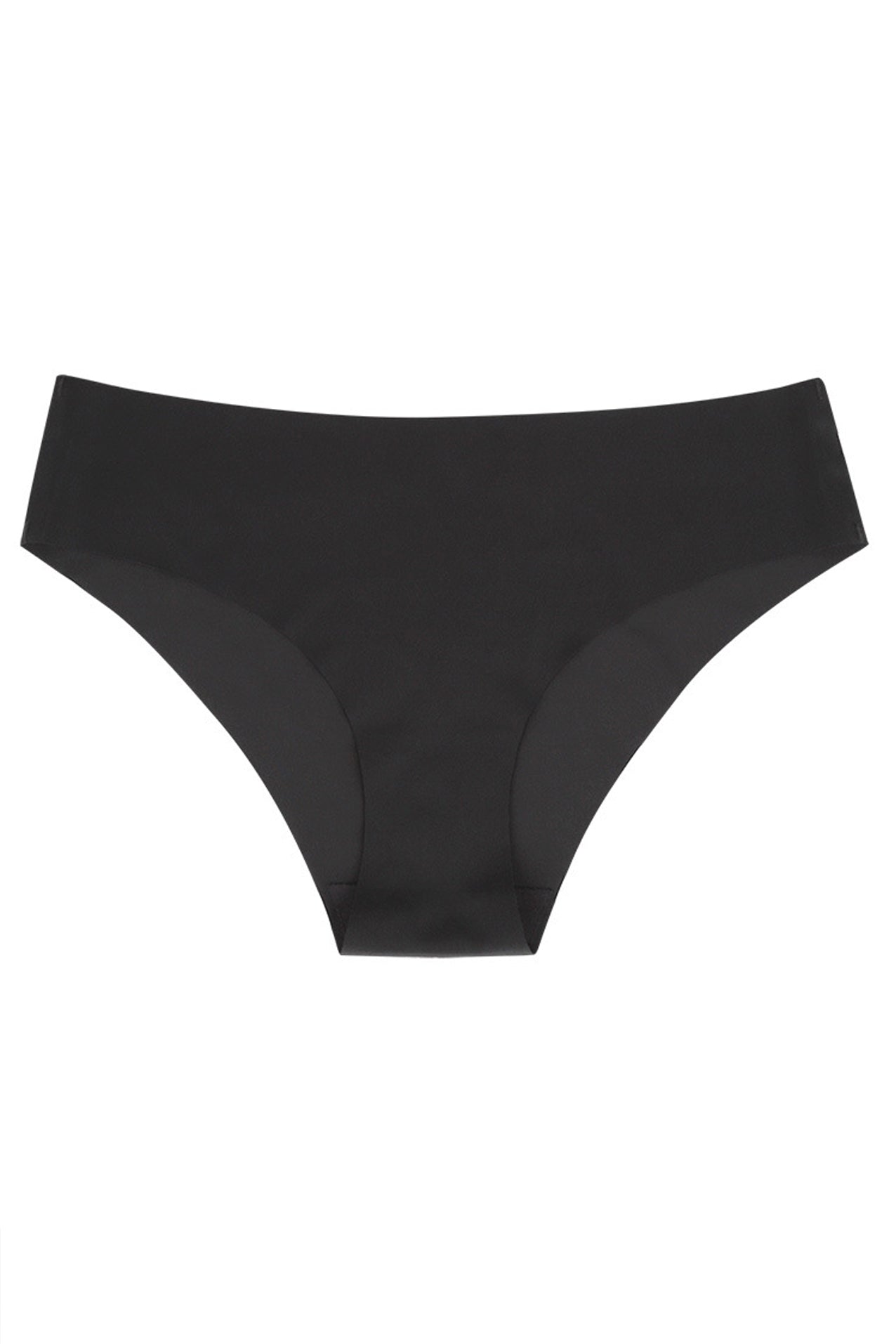 Chiloți Damă Emilia, Talie joasă, Fără cusături, Negru - Linovit Store