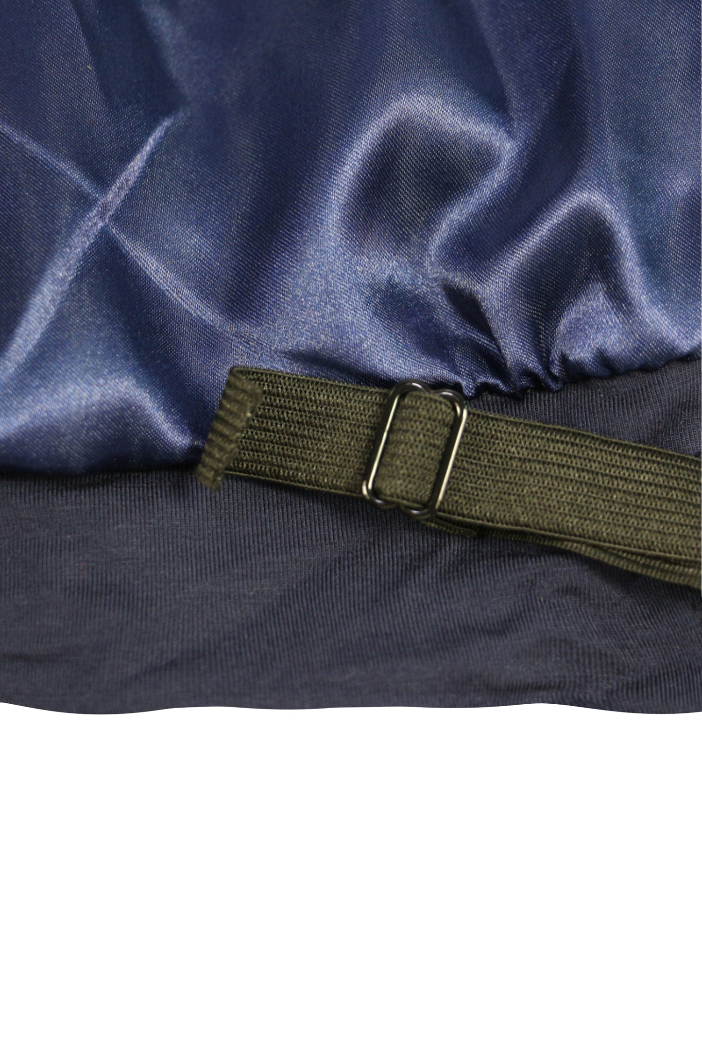 Bonetă de noapte pentru protecție păr cu interior din satin, Albastru Închis - Linovit Store