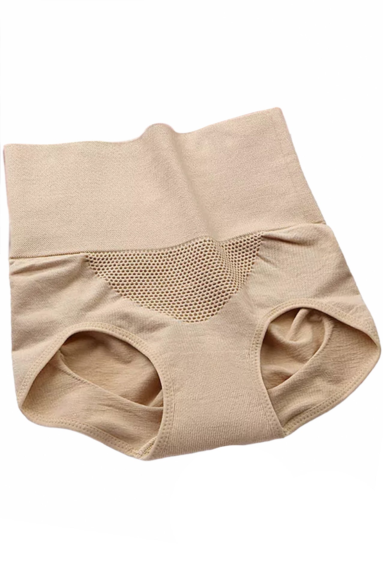 Chiloți Super-Elastici cu Talie Înaltă pentru Gravide, Free Size, Bej - Linovit Store