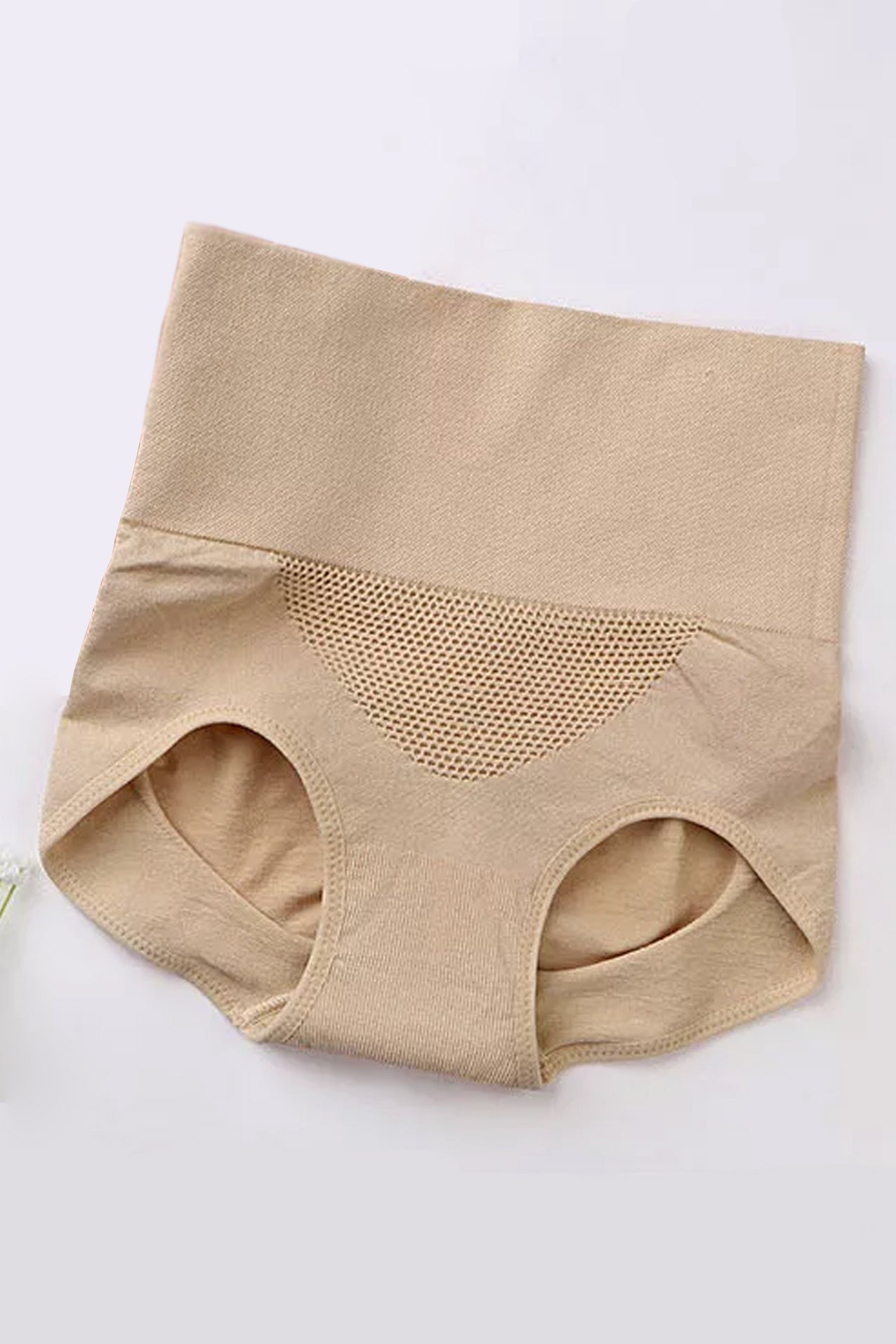 Chiloți Super-Elastici cu Talie Înaltă pentru Gravide, Free Size, Bej - Linovit Store