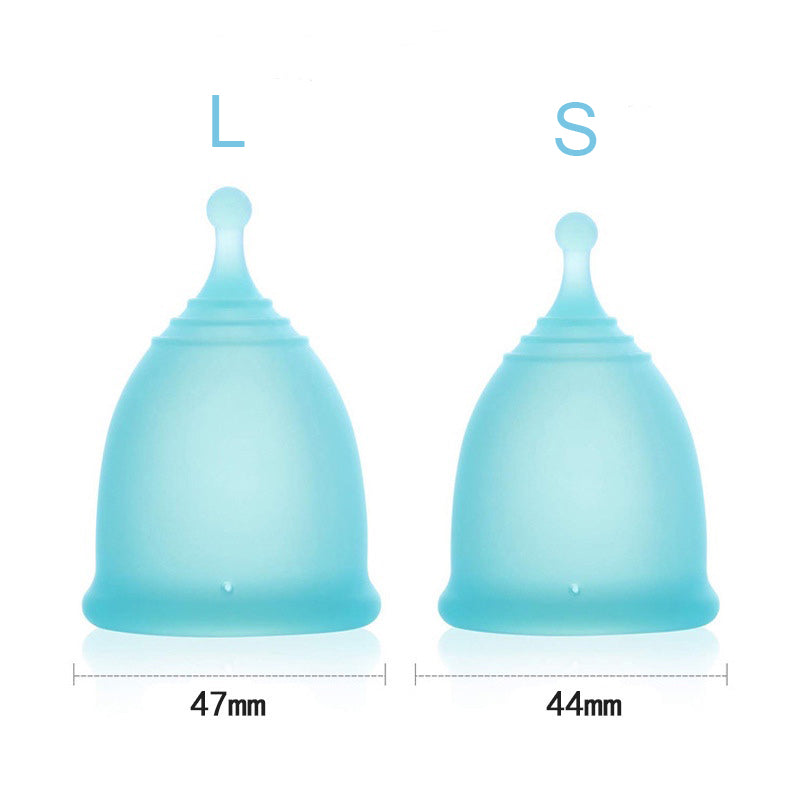 Cupă Menstruală Ball, Albastru deschis, mărimea L - Linovit Store