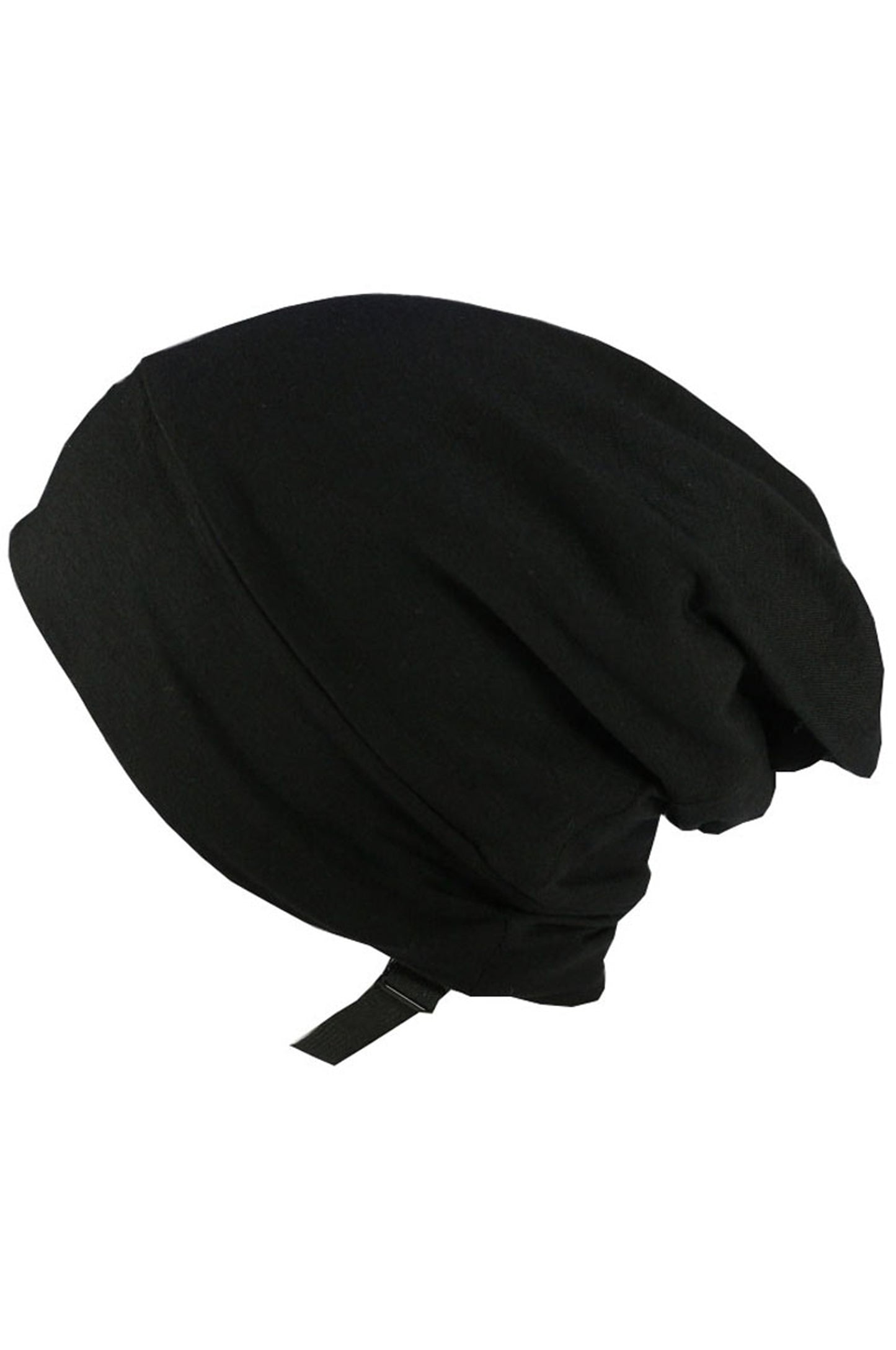 Bonetă de noapte pentru protecție păr cu interior din satin, Negru - Linovit Store