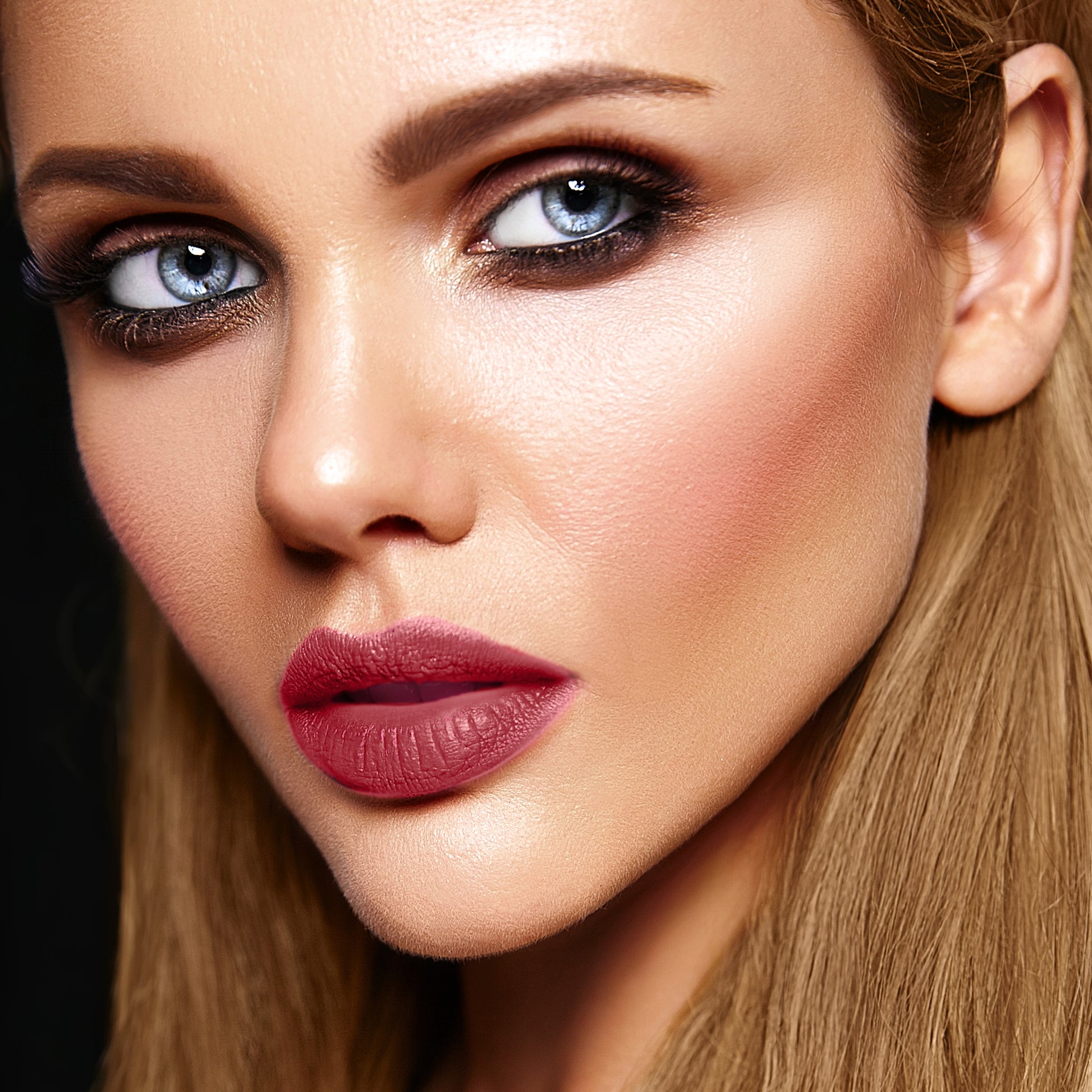 Set 6 rujuri mate rezistente la transfer, waterproof, 6 X 2.5 ml, Rose / Nude - Linovit Store