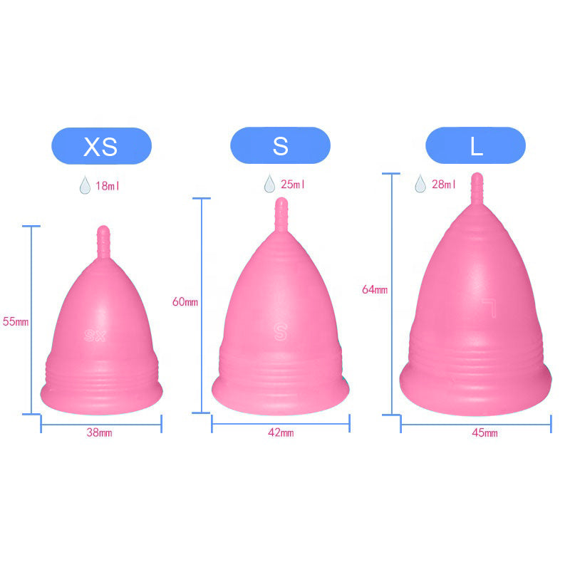 Cupă Menstruală Classic, Roz, mărimea S - Linovit Store