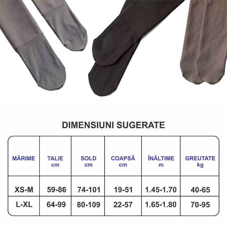 Dres fals-translucid pentru iarnă cu căptuseală pufoasă - Linovit Store