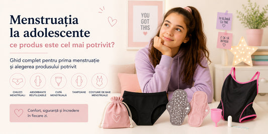 Menstruația la adolescente – ce produs este cel mai potrivit?