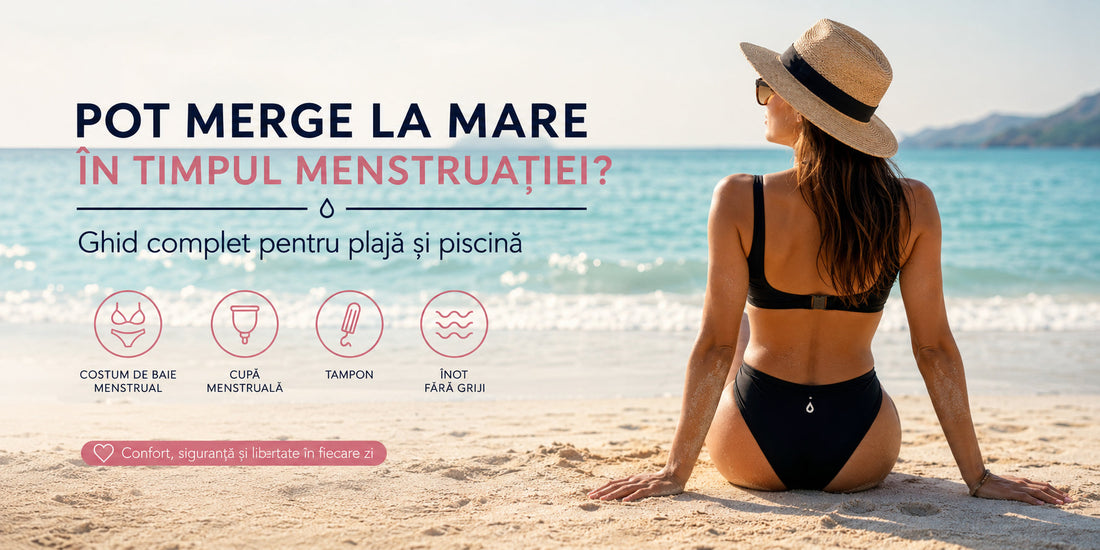 Pot merge la mare în timpul menstruației? Ghid complet pentru plajă și piscină