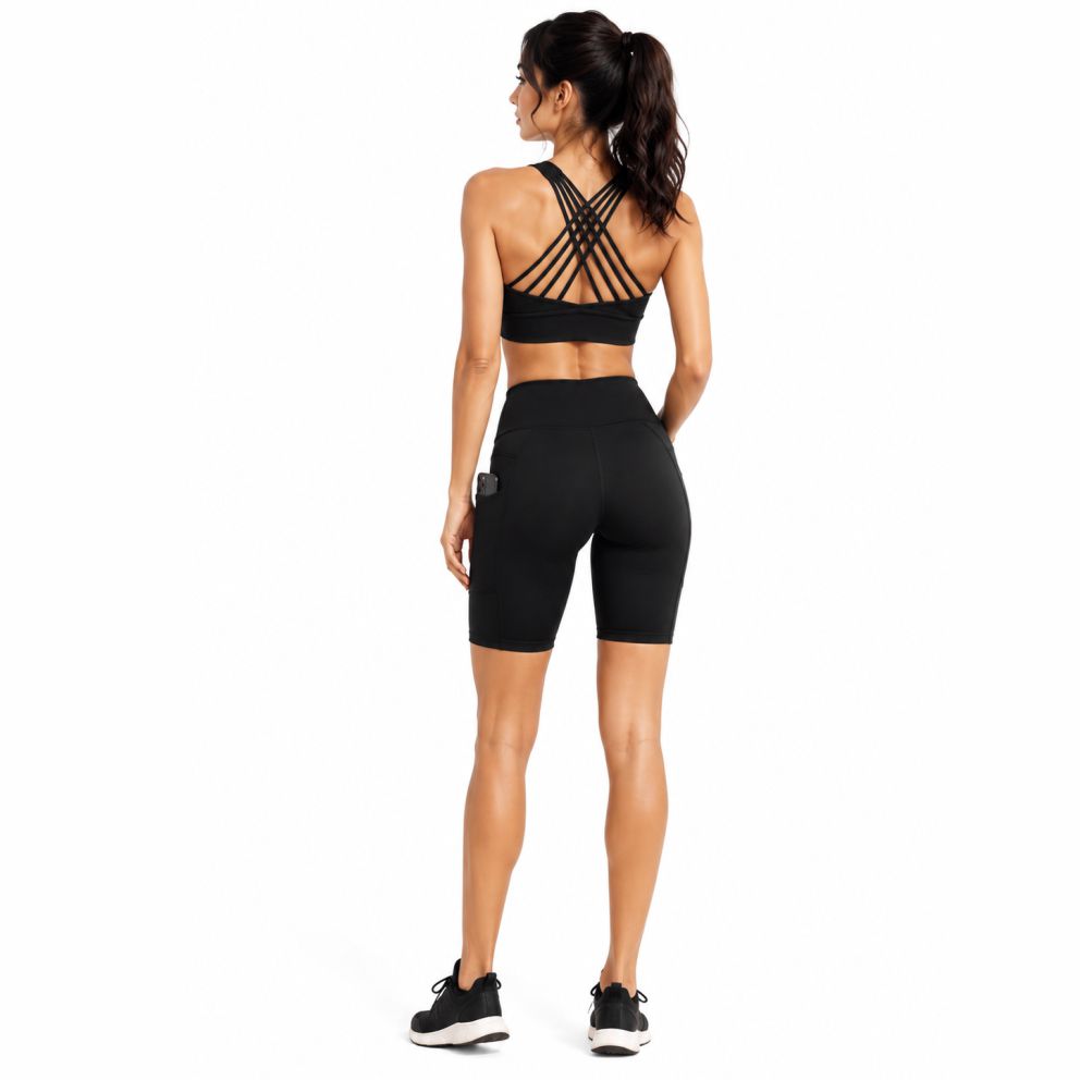 Colanți Menstruali Sport Camilla cu Chilot Integrat – Protecție în 4 Straturi | Linovit®