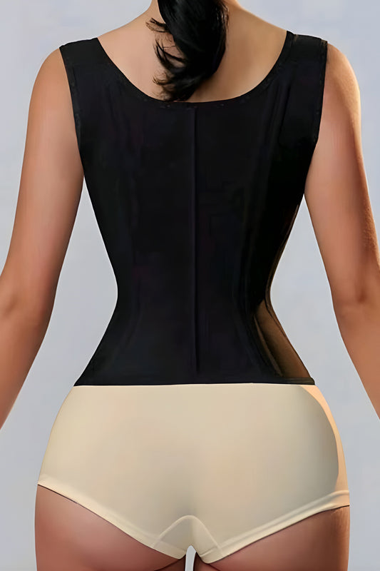 Lenjerie modelatoare tip corset Sienna - Negru - Linovit Store
