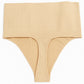 Chiloti modelatori tanga tip burtiera Selena - Talie medie - Bej - Linovit Store