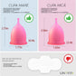 Set Sterilizator Cupe Menstruale + 2 Cupe Menstruale Reutilizabile 25ml & 30ml, Linovit®, Dispozitiv de Igienizare cu Aburi Compatibil cu Majoritatea Cupelor Menstruale, 100% Silicon Medical, Fara BPA, Fara Scurgeri, Roz