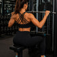 Colanți sport damă Iris | Talie înaltă | Efect modelator | Pentru fitness, yoga și alergare | LINOVIT®