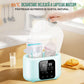Sterilizator și Incalzitor Biberoane 8-in-1, 240ml, Temperatură Reglabilă 37-100°C, Încălzire Rapidă, Funcție de Decongelare, Sterilizare cu Aburi, Ecran LCD, Ideal pentru Lapte & Alimente