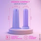 Aplicator pentru cupa menstruala Linovit®, silicon medical, reutilizabil, usor de folosit, compatibil cu lubrifiant, design compact si igienic, mov