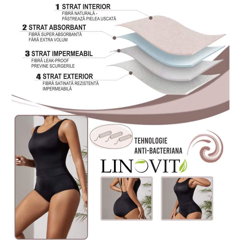 Costum de Baie Menstrual - Miriam