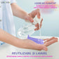 Aplicator pentru cupa menstruala Linovit®, silicon medical, reutilizabil, usor de folosit, compatibil cu lubrifiant, design compact si igienic, mov