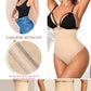 Chiloti modelatori tanga tip burtiera Chloe - Talie înaltă - Bej - Linovit Store