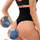 Chiloti modelatori tanga tip burtiera Selena - Talie medie - Negru - Linovit Store