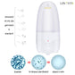 Set Sterilizator Cupe Menstruale + 2 Cupe Menstruale Reutilizabile 25ml & 30ml, Linovit®, Dispozitiv de Igienizare cu Aburi Compatibil cu Majoritatea Cupelor Menstruale, 100% Silicon Medical, Fara BPA, Fara Scurgeri, Roz
