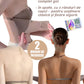 Sutien fara armaturi si fara cusaturi, Linovit®, Push-up, Bretele detasabile, Sistem dublu de prindere, Ideal pentru rochii cu spatele gol, Alb