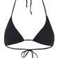 Sutien de baie Linovit®, Cupe triunghiulare, Buret detasabil, Negru - Linovit Store