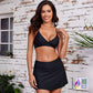 Slip de baie menstrual tip fusta Jasmine, Linovit®, 4 straturi de protectie, reutilizabil, impermeabil, absorbtie rapida