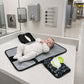 Saltea de Înfășat Portabilă pentru Bebeluși cu Pernă Memory Foam și Buzunare | LINOVIT® - Linovit Store