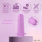 Aplicator pentru cupa menstruala Linovit®, silicon medical, reutilizabil, usor de folosit, compatibil cu lubrifiant, design compact si igienic, roz