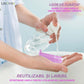 Aplicator pentru cupa menstruala Linovit®, silicon medical, reutilizabil, usor de folosit, compatibil cu lubrifiant, design compact si igienic, roz