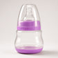Pompa de san manuala 2 in1 cu biberon, Linovit®, 150 ml, 3 niveluri de aspirare, Cupa moale din silicon, Fara BPA, Roz - Linovit Store