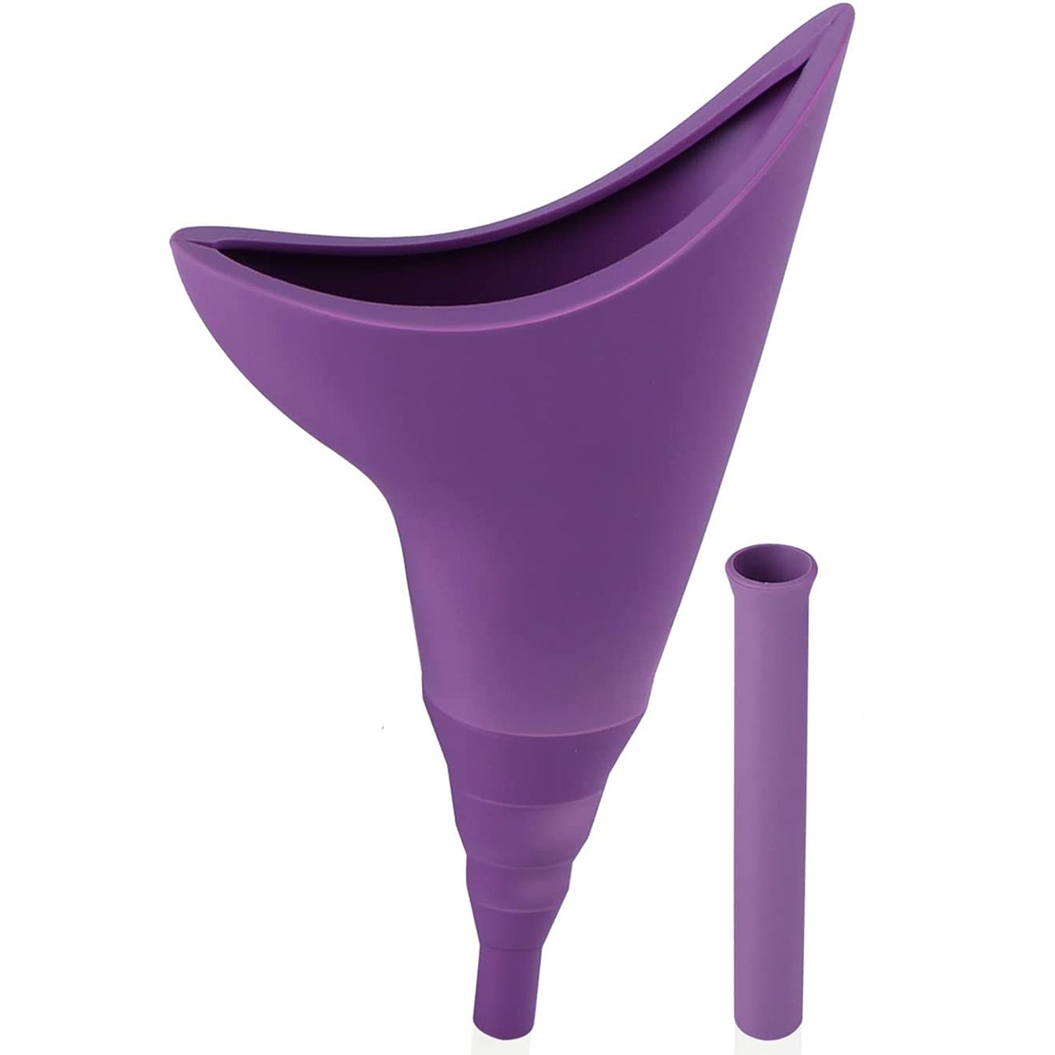 Dispozitiv pentru Urinat din Silicon cu Extensie Detasabila, Purple - Linovit Store
