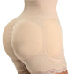 Body modelator cu efect push-up, corset & pernuțe pentru șolduri - Bej - Linovit Store