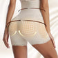 Body modelator cu efect push-up, corset & pernuțe pentru șolduri - Bej - Linovit Store