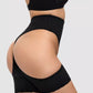 Chiloti modelatori Lily - push-up & corset - Negru - Linovit Store