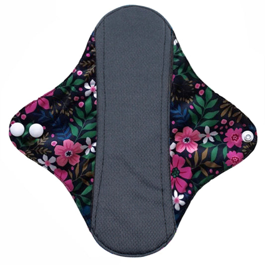 Absorbant Reutilizabil, marimea M, Negru/Roz - Linovit Store